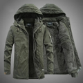 Raoul | Herren-Parka mit Kapuze und Kunstfellfutter