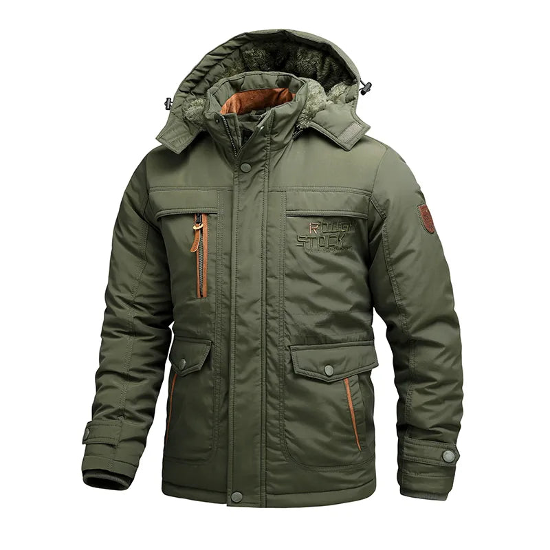 Reuben | Wasserdichter Herrenparka mit Fleecefutter