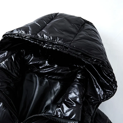 Rhett | Glänzende gesteppte Pufferjacke für Herren