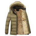 Rufus | Herren-Steppjacke mit Kapuze und Fleecefutter