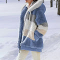 Solange | Women's Hooded Sherpa Fleece Jacket