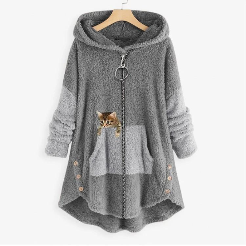 Susannah | Women's Hooded Zip Fleece Jacket