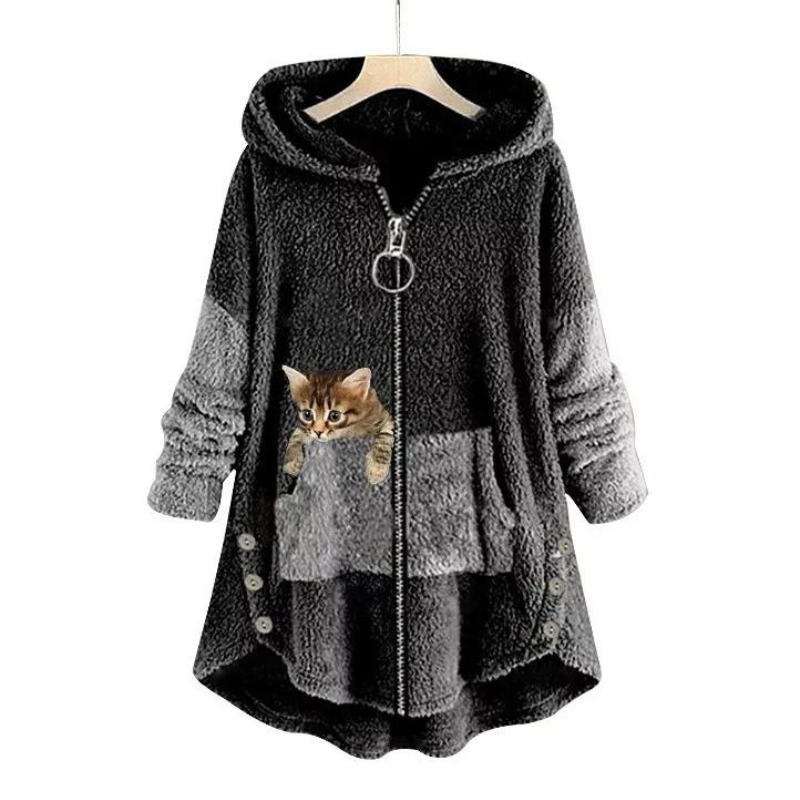 Susannah | Women's Hooded Zip Fleece Jacket