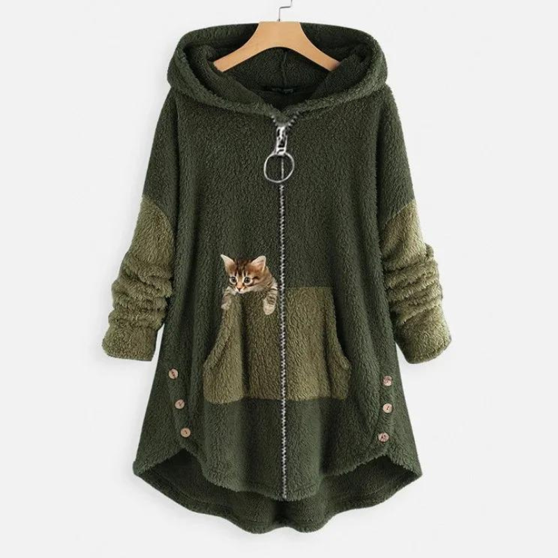 Susannah | Women's Hooded Zip Fleece Jacket