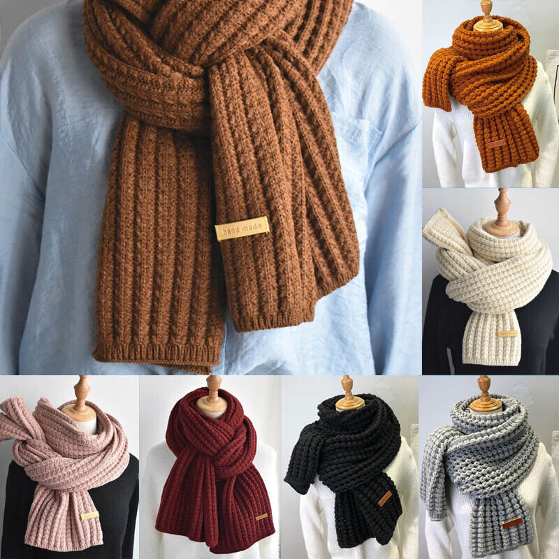 Tilda | Women's Wool Ribbed Knit Scarf