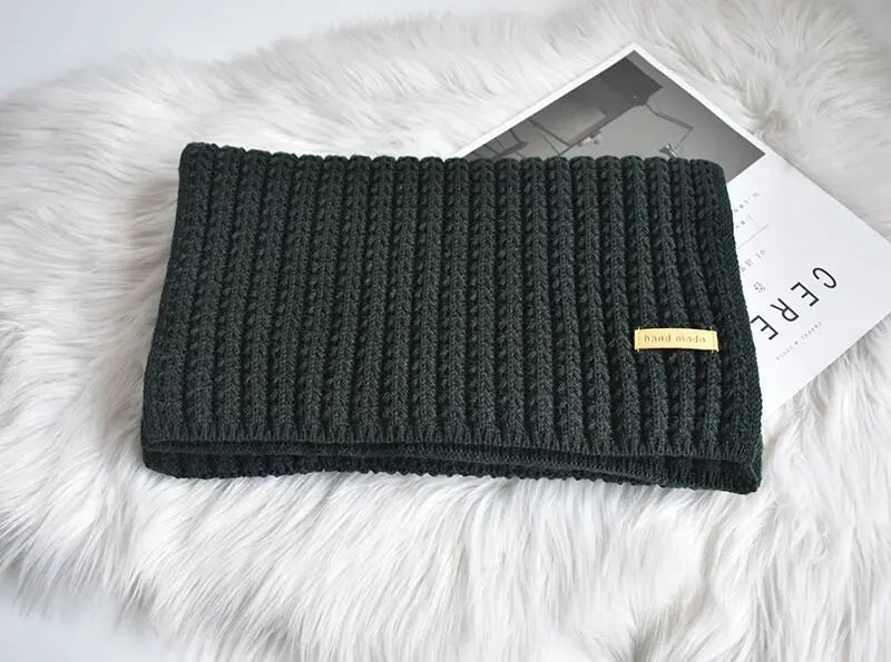 Tilda | Women's Wool Ribbed Knit Scarf