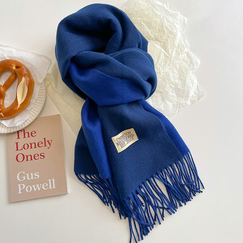 Vesper | Women's Two-Tone Fringe Scarf
