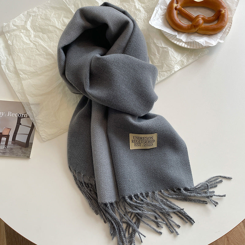 Vesper | Women's Two-Tone Fringe Scarf