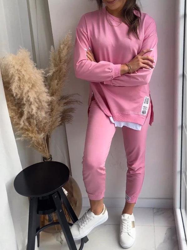 Vivienne | Zweiteiliges Damen-Lounge-Set mit Seitenschlitzen