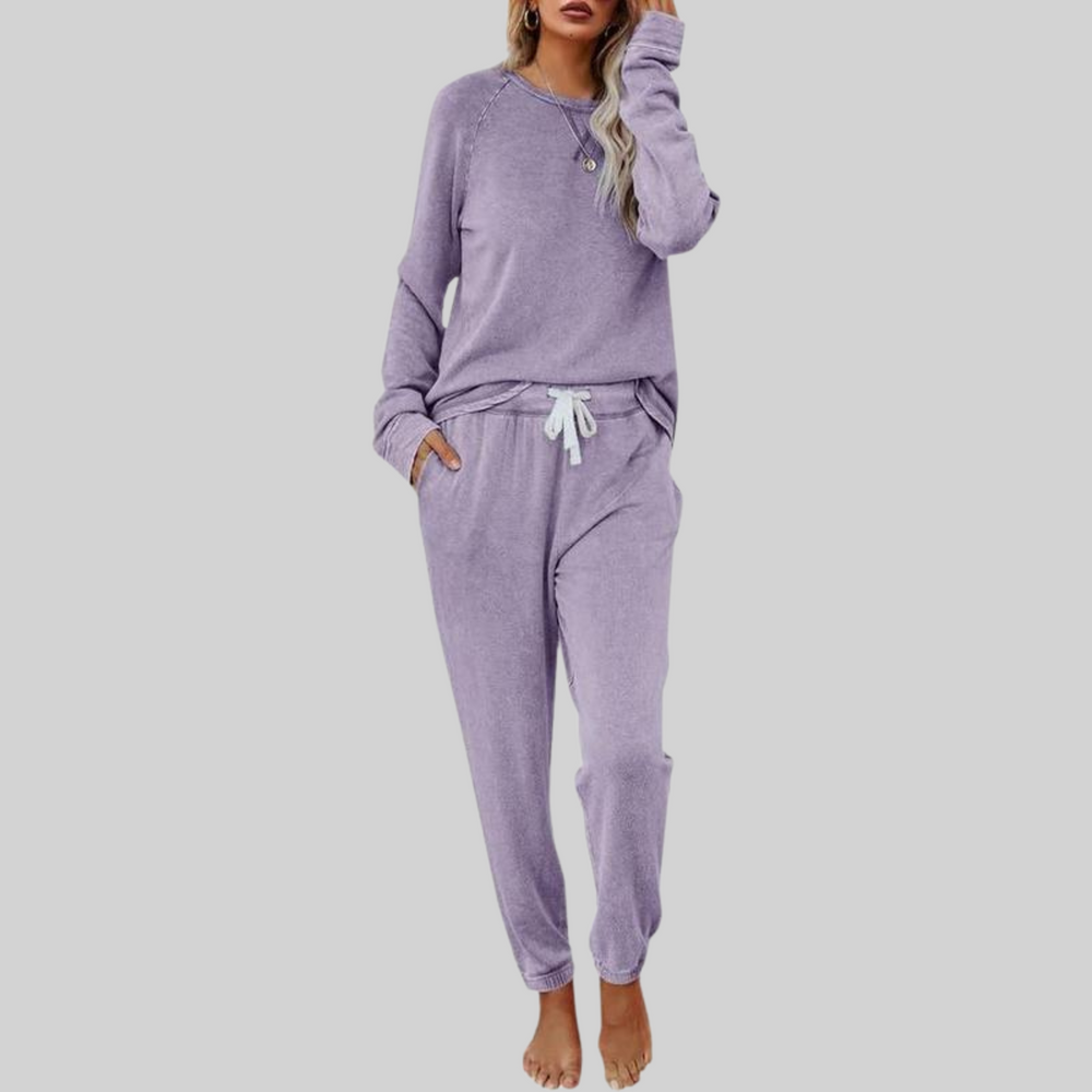 Wynne | Women's Long Sleeve Jogger Lounge Set