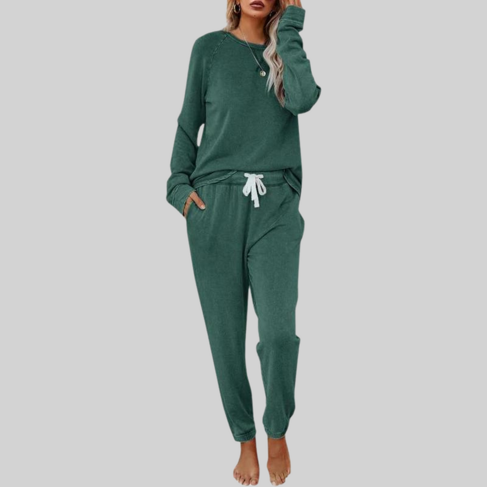 Wynne | Women's Long Sleeve Jogger Lounge Set