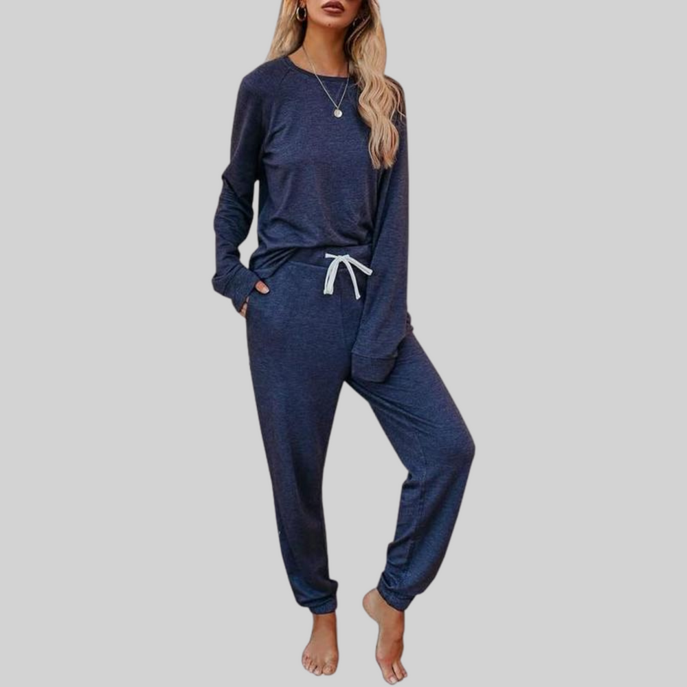 Wynne | Women's Long Sleeve Jogger Lounge Set