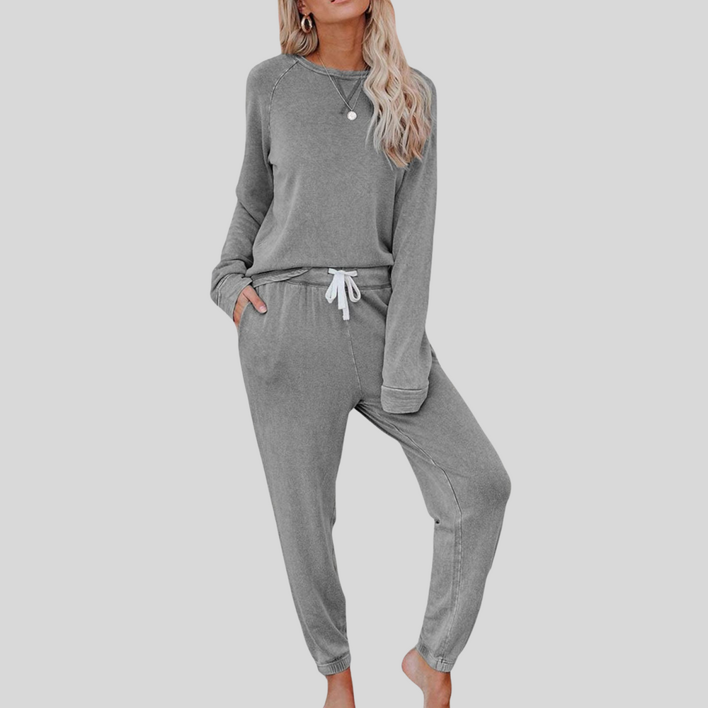 Wynne | Women's Long Sleeve Jogger Lounge Set